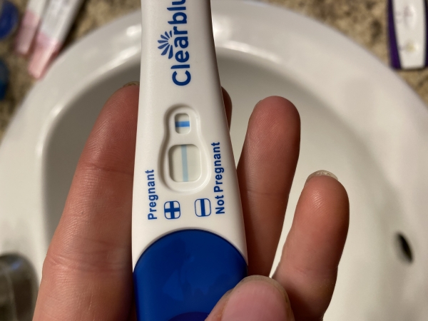 Clearblue Plus Pregnancy Test, 8 Days Post Ovulation