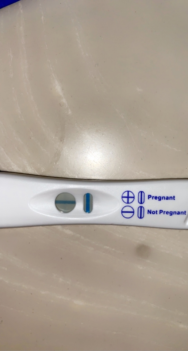 Clearblue Plus Pregnancy Test, Cycle Day 24