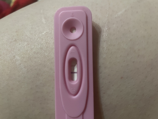 New Choice Pregnancy Test, 18 Days Post Ovulation, FMU, Cycle Day 35