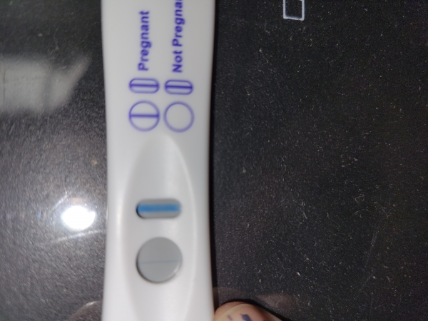 CVS Early Result Pregnancy Test, 7 Days Post Ovulation, Cycle Day 25