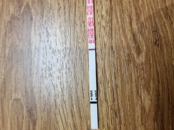 Wondfo Test Strips Pregnancy Test, 9 Days Post Ovulation, FMU
