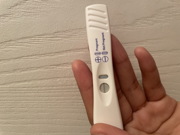 CVS One Step Pregnancy Test, 8 Days Post Ovulation, FMU