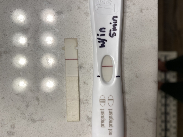 First Response Early Pregnancy Test, 15 Days Post Ovulation, FMU
