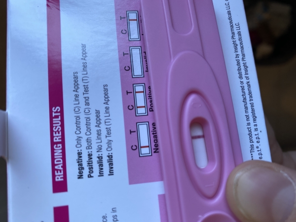 New Choice Pregnancy Test, 6 Days Post Ovulation