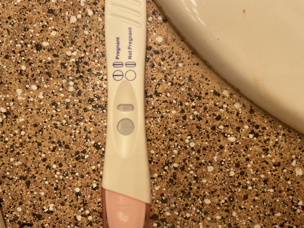 CVS Early Result Pregnancy Test, 6 Days Post Ovulation, Cycle Day 18