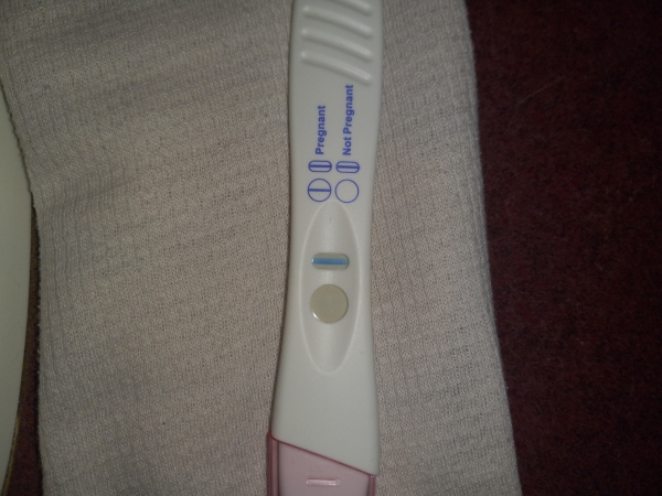 Equate One Step Pregnancy Test, Cycle Day 39