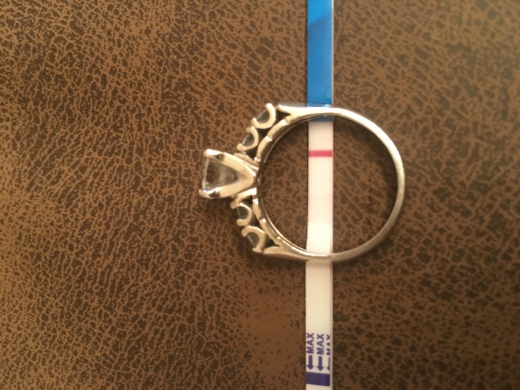Wondfo Test Strips Pregnancy Test, 10 Days Post Ovulation, Cycle Day 21