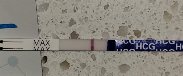 Home Pregnancy Test, 9 Days Post Ovulation