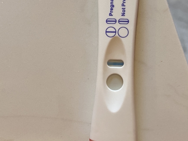 Generic Pregnancy Test, 15 Days Post Ovulation, FMU, Cycle Day 32