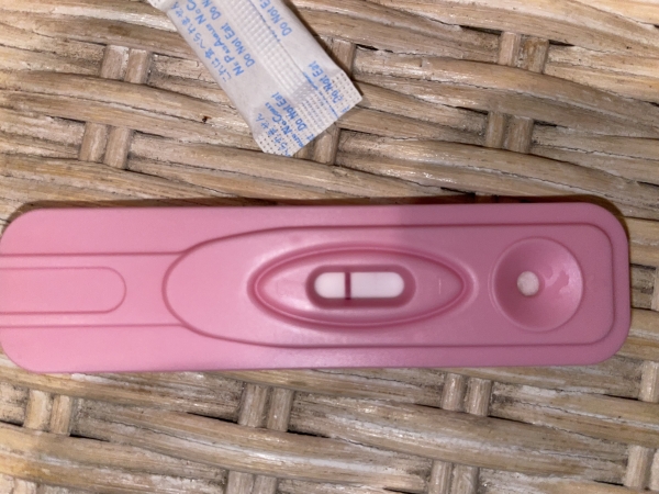 New Choice Pregnancy Test, 15 Days Post Ovulation, FMU, Cycle Day 35