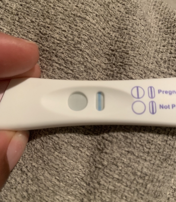 CVS Early Result Pregnancy Test, 8 Days Post Ovulation, Cycle Day 21