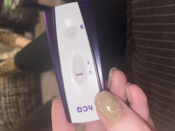 Equate One Step Pregnancy Test, 9 Days Post Ovulation, Cycle Day 27