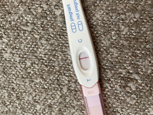 Home Pregnancy Test, 17 Days Post Ovulation, Cycle Day 32