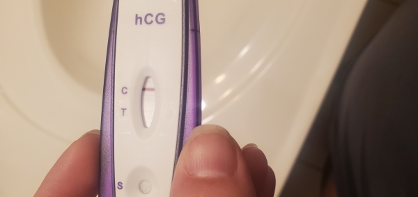 Equate One Step Pregnancy Test, FMU, Cycle Day 31