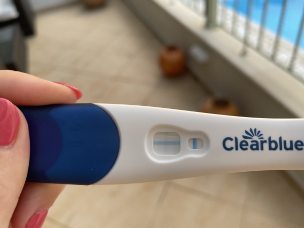 Clearblue Advanced Pregnancy Test, 16 Days Post Ovulation, FMU, Cycle Day 36