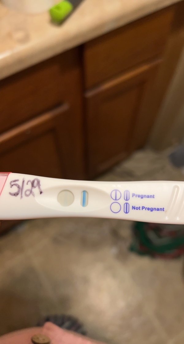 Equate One Step Pregnancy Test, 20 Days Post Ovulation, Cycle Day 34