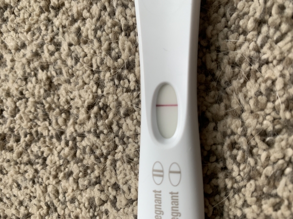 First Response Early Pregnancy Test, FMU, Cycle Day 33