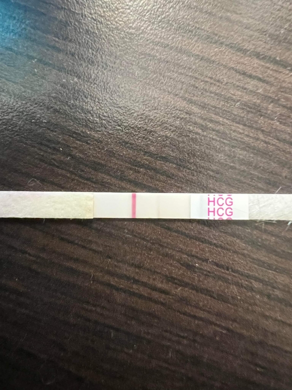 New Choice Pregnancy Test, Cycle Day 18