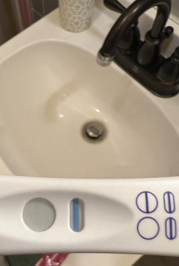 Equate One Step Pregnancy Test, 6 Days Post Ovulation, Cycle Day 18