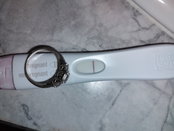 First Response Early Pregnancy Test, 9 Days Post Ovulation, FMU, Cycle Day 22