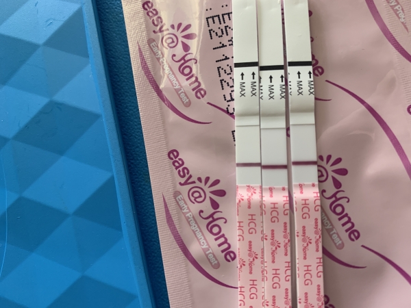 Easy-At-Home Pregnancy Test, 9 Days Post Ovulation