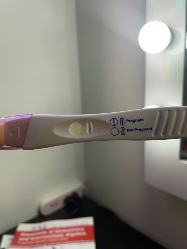 Equate One Step Pregnancy Test, 6 Days Post Ovulation