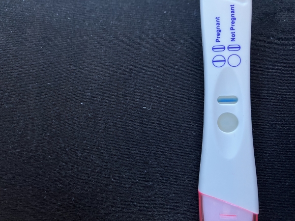 Equate One Step Pregnancy Test, FMU, Cycle Day 28