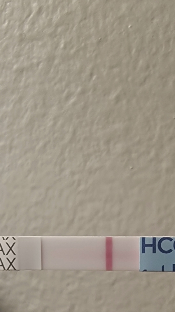 MomMed Pregnancy Test, 17 Days Post Ovulation, Cycle Day 37