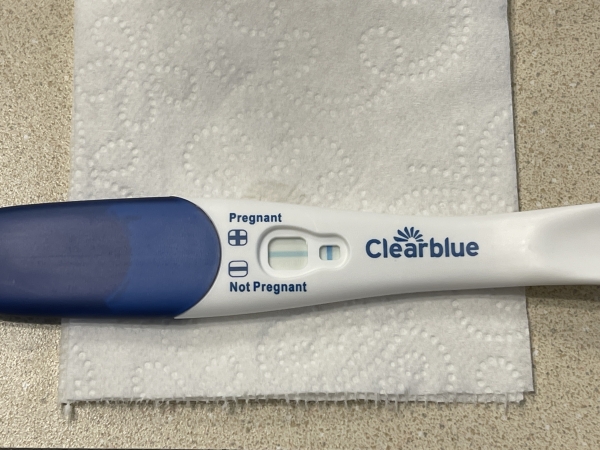 Clearblue Plus Pregnancy Test, 8 Days Post Ovulation