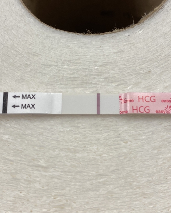 Easy-At-Home Pregnancy Test, 9 Days Post Ovulation, FMU, Cycle Day 29