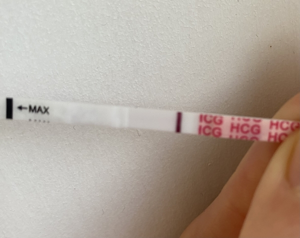 Wondfo Test Strips Pregnancy Test, 10 Days Post Ovulation, FMU