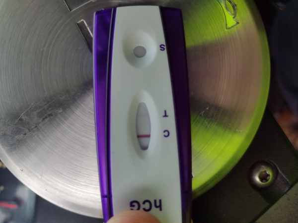 New Choice Pregnancy Test, 8 Days Post Ovulation
