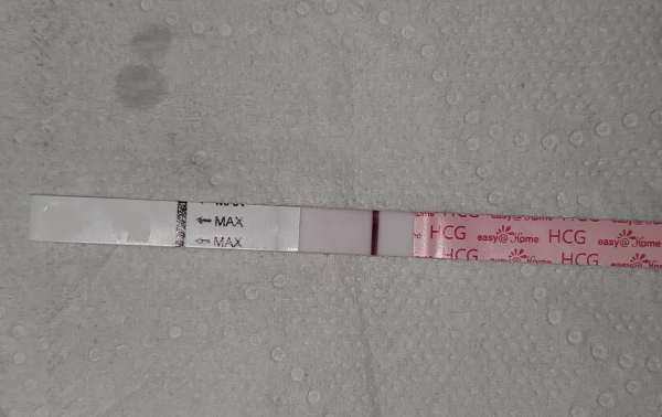 Easy-At-Home Pregnancy Test, 8 Days Post Ovulation