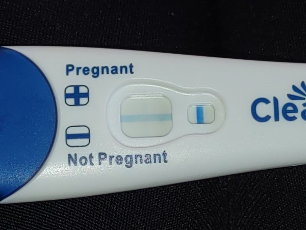 Clearblue Plus Pregnancy Test, 10 Days Post Ovulation