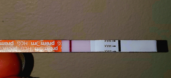 Easy-At-Home Pregnancy Test, 11 Days Post Ovulation