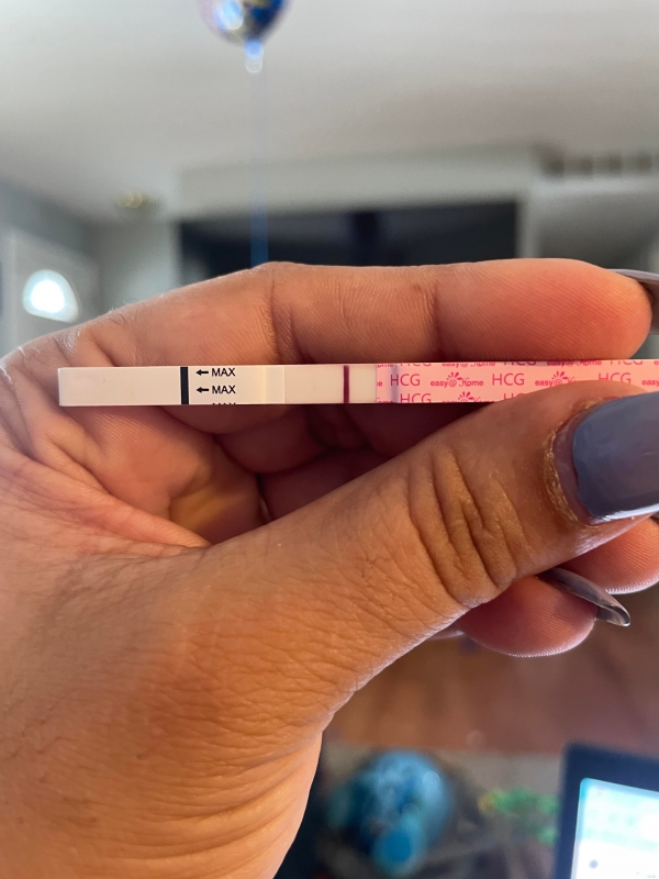 Easy-At-Home Pregnancy Test, 9 Days Post Ovulation
