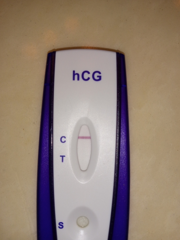 New Choice Pregnancy Test, Cycle Day 37