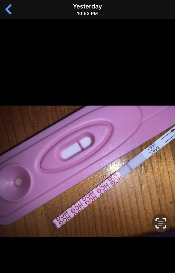 New Choice Pregnancy Test, 8 Days Post Ovulation