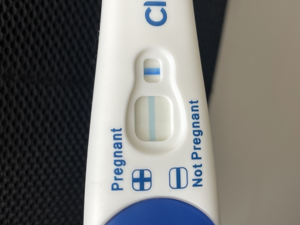 Clearblue Plus Pregnancy Test, 11 Days Post Ovulation, FMU, Cycle Day 40