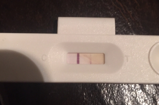 New Choice Pregnancy Test, FMU, Cycle Day 30