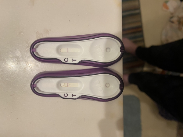 Equate One Step Pregnancy Test, 7 Days Post Ovulation, FMU, Cycle Day 22