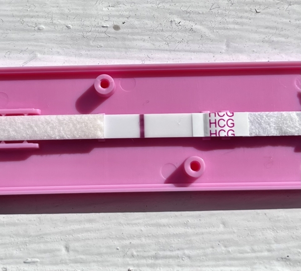 New Choice Pregnancy Test, 8 Days Post Ovulation, FMU, Cycle Day 22