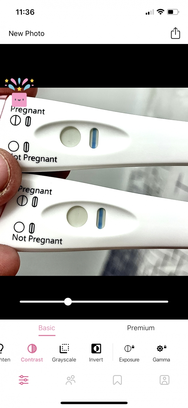 Equate One Step Pregnancy Test, 18 Days Post Ovulation, Cycle Day 40