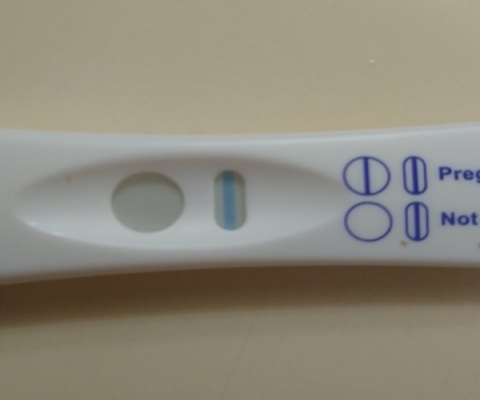 CVS One Step Pregnancy Test, 11 Days Post Ovulation, FMU