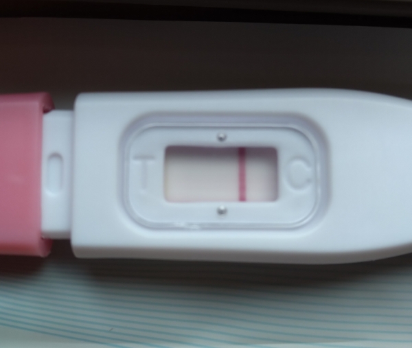 Generic Pregnancy Test, 9 Days Post Ovulation, FMU