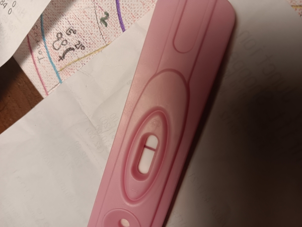 New Choice Pregnancy Test, 9 Days Post Ovulation, Cycle Day 24