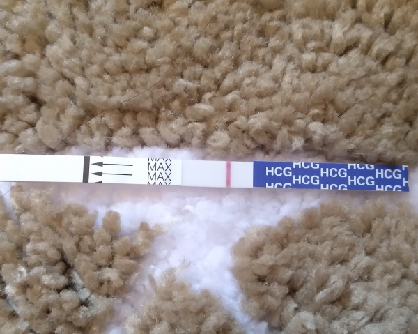 Home Pregnancy Test, 8 Days Post Ovulation