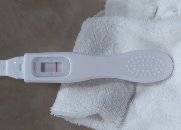 VeriQuick Pregnancy Test, 12 Days Post Ovulation, FMU, Cycle Day 25