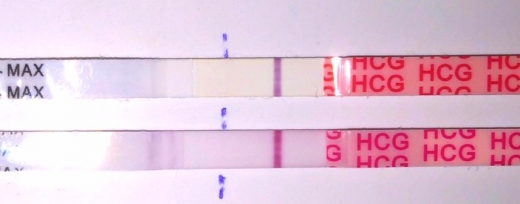 Wondfo Test Strips Pregnancy Test, 6 Days Post Ovulation