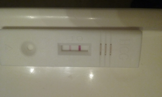 New Choice Pregnancy Test, 13 Days Post Ovulation, Cycle Day 27